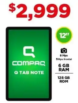 Bodega Aurrerá Compac q tab note 12" oferta