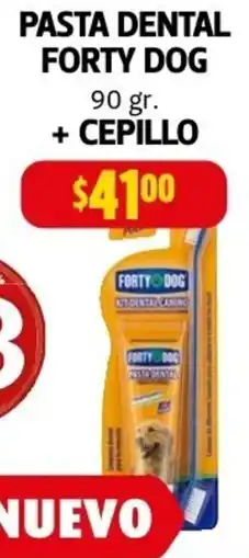 Farmacias Guadalajara Forty dog pasta dental oferta