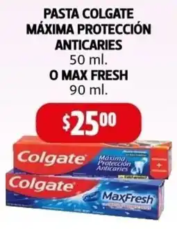 Farmacias Guadalajara Pasta colgate máxima protección anticaries oferta