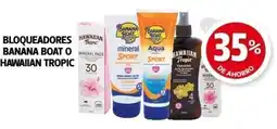 Farmacias Guadalajara Bloqueadores hawaiian banana boat o hawaiian tropic oferta