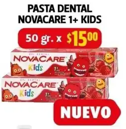 Farmacias Guadalajara Pasta dental novacare 1+ kids oferta