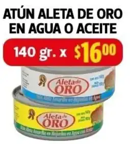 Farmacias Guadalajara Aleta de oro agua o aceite atún oferta