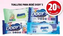 Farmacias Guadalajara Dody's toallitas para bebé oferta