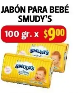 Farmacias Guadalajara Smudy's jabón para bebé oferta