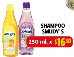 Farmacias Guadalajara Smudy's shampoo oferta