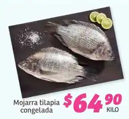 Soriana Híper Mojarra tilapia congelada oferta