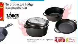 Soriana Híper Olla hierro fundido 25.5 cm Lodge negro oferta