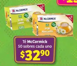 Soriana Híper Té McCormick oferta