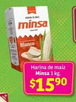 Soriana Híper Harina de maíz Minsa oferta