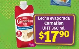 Soriana Híper Leche evaporada Carnation oferta