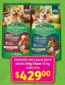 Soriana Híper Dog Chow Alimento seco para perro adulto 10 kg oferta