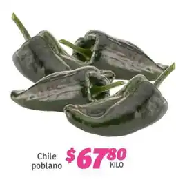 Soriana Híper Chile poblano oferta