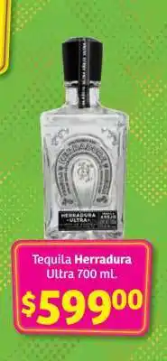 Soriana Híper Tequila Herradura Ultra 700 ml oferta