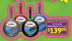 Soriana Híper Sartén 24 cm de acero carbonizado oferta