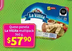 Soriana Híper Queso panela La Villita multipack oferta