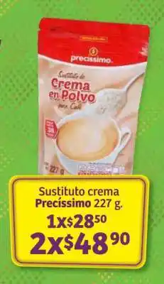 Soriana Híper Sustituto crema Precíssimo 227 g oferta