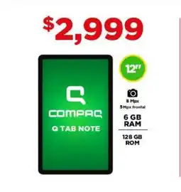 Bodega Aurrerá COMPAQ Q Tab Note oferta