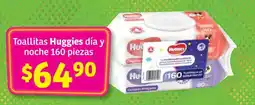 Soriana Híper Toallitas Huggies día y noche 160 piezas oferta