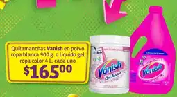 Soriana Híper Quitamanchas Vanish oferta