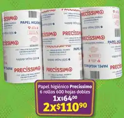 Soriana Híper Papel higiénico PRECÍSSIMO oferta