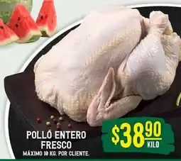 Soriana Súper Pollo Entero Fresco oferta