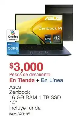 Costco Asus zenbook oferta