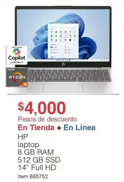 Costco Hp laptop 14" full hd oferta