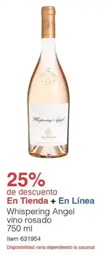 Costco Whispering angel vino rosado oferta