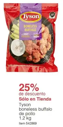 Costco Tyson boneless buffalo de pollo oferta