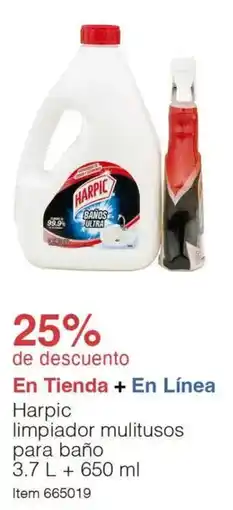 Costco Harpic limpiador mulitusos para baño oferta