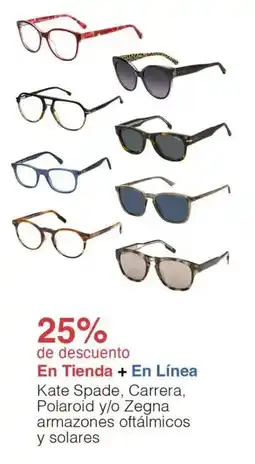 Costco Kate spade, carrera, polaroid y/o zegna armazones oftálmicos y solares oferta