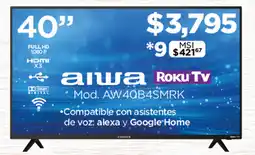 Chedraui Alwa roku tv 40" oferta