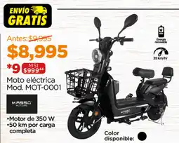Chedraui Moto eléctrica oferta