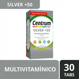 Farmacias Benavides Silver +50 Multivitamínico oferta
