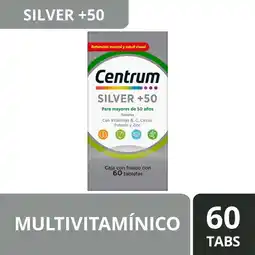 Farmacias Benavides Silver +50 Multivitamínico oferta