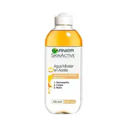 Farmacias Benavides SkinActive Agua Micelar en Aceite Maquillaje a Prueba de Agua oferta