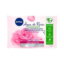 Farmacias Benavides Toallitas Micelares Desmaquillantes Agua de Rosas oferta