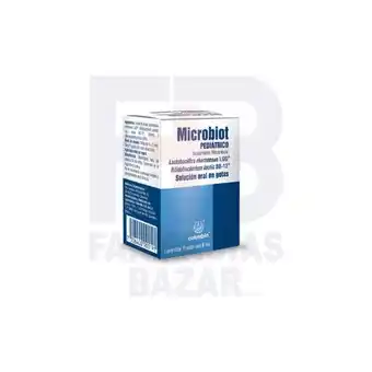 Farmacias Bazar MICROBIOT PEDIATRICO GOTAS 8ML oferta