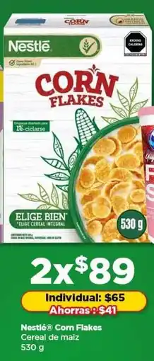 Bodega Aurrerá Nestlé Corn Flakes oferta