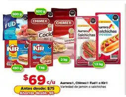 Bodega Aurrerá Aurrera, Chimex, Fud o Kir oferta