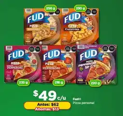 Bodega Aurrerá Fud Pizza Personal oferta