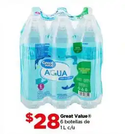Bodega Aurrerá Great Value Agua oferta