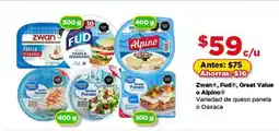 Bodega Aurrerá Zwan , Fud , Great Value, Alpino oferta