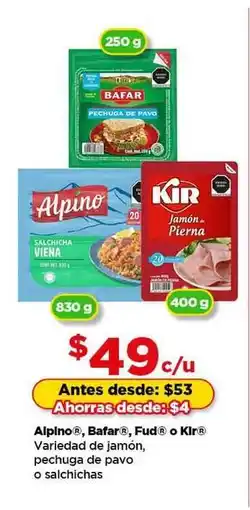 Bodega Aurrerá Alpino , Bafar , Fud o Kir oferta