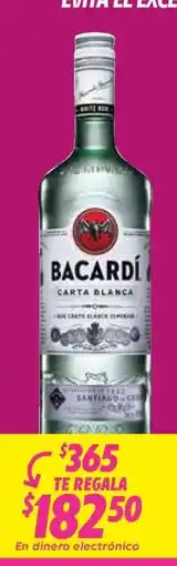 Soriana Híper Bacardi Carta Blanca oferta