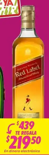 Soriana Híper Johnnie Walker Red Label oferta