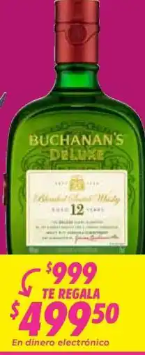 Soriana Híper Buchanan's Deluxe 12 Years oferta