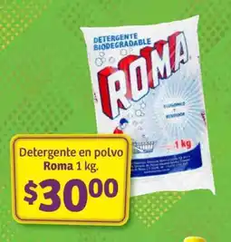 Soriana Híper Detergente en polvo Roma 1 kg oferta