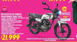 Soriana Híper Motocicleta de Trabajo Veloci Drako 200cc 2025 oferta