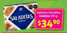 Soriana Híper Galletas Saladitas Gamesa 330 g oferta